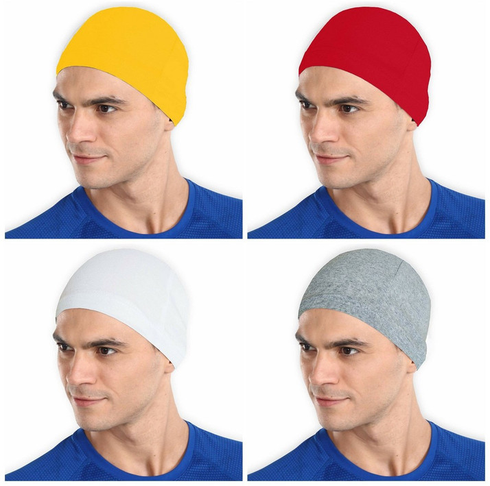 House Solid Helmet Cap, Skull Cap Cap 
