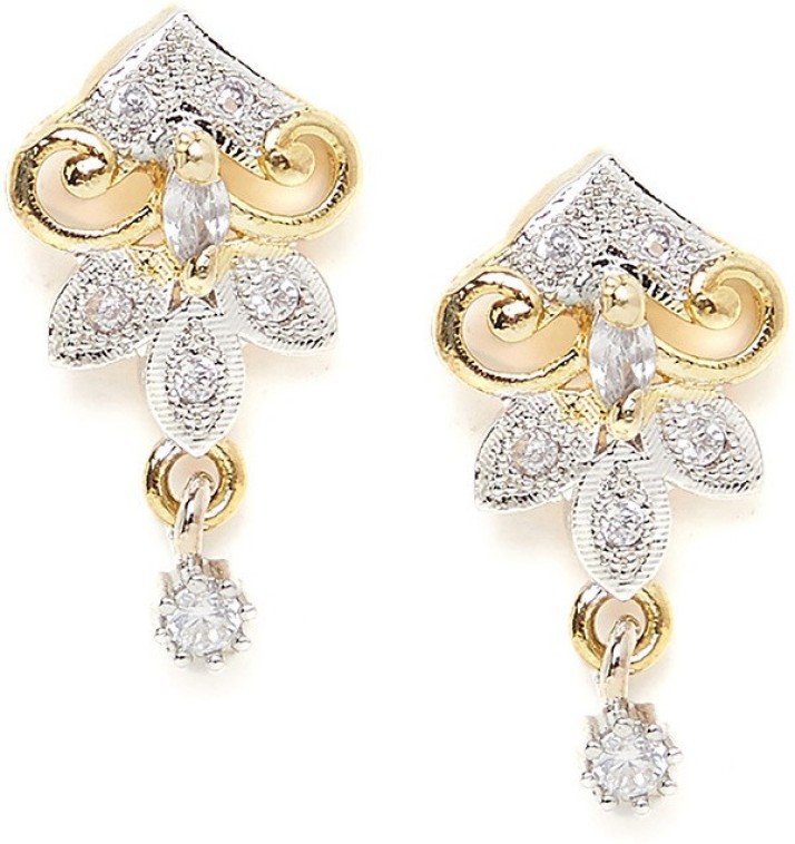 10kt diamond earrings