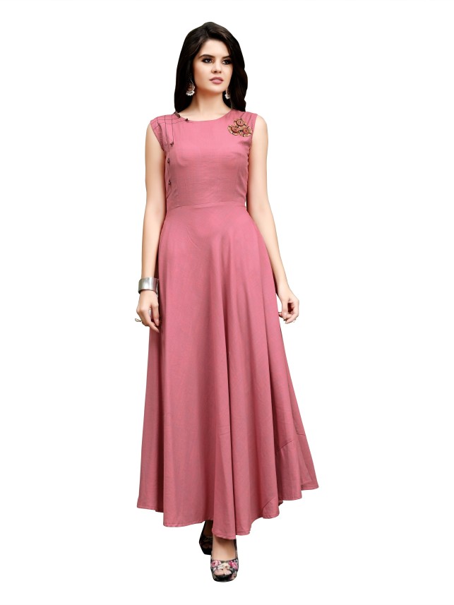 flipkart long gown with price