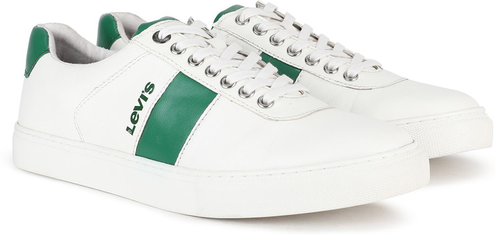 green levi shoes