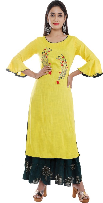 kurti sharara set flipkart