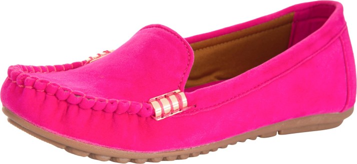 mens pink suede loafers