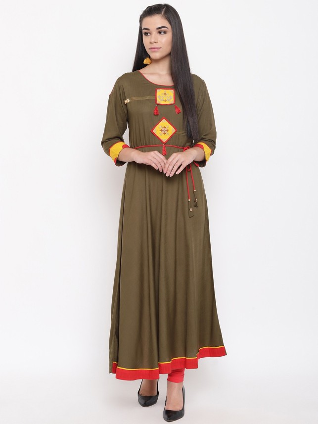 flipkart maxi kurti