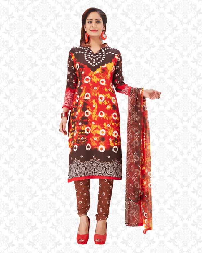 flipkart ladies churidar materials