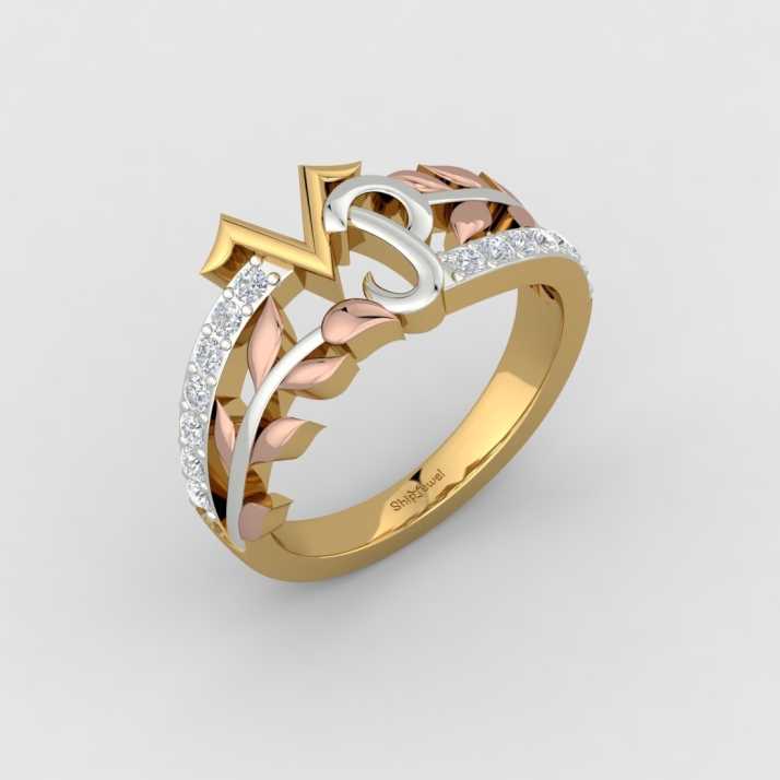 Shipjewel Vp Letter Ring 14kt Gold 18 14kt Diamond Yellow Gold Ring Price In India Buy Shipjewel Vp Letter Ring 14kt Gold 18 14kt Diamond Yellow Gold Ring Online At Flipkart Com