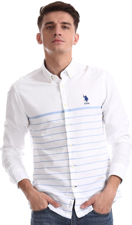 us polo button down shirts