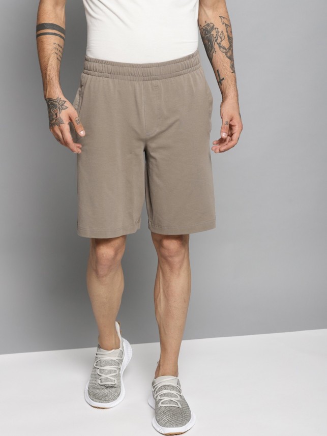 under armour beige shorts