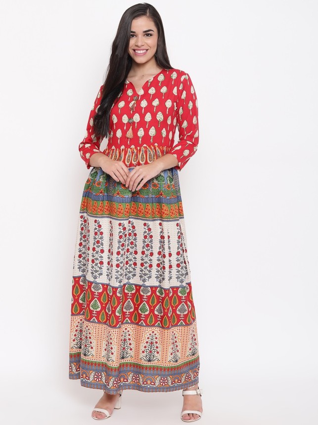 flipkart maxi kurti