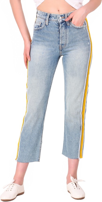 side stripe jeans flipkart