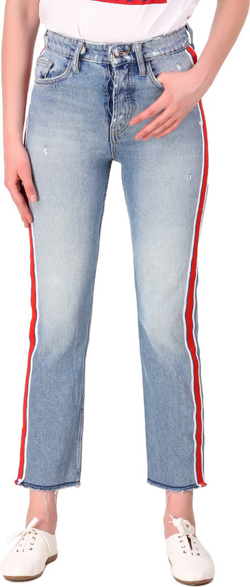 side stripe jeans flipkart