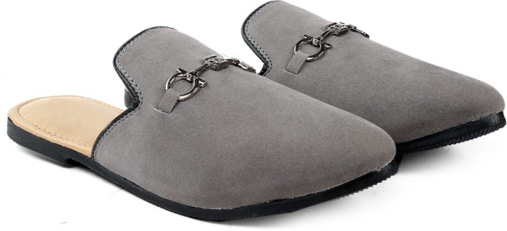 suede mules men's