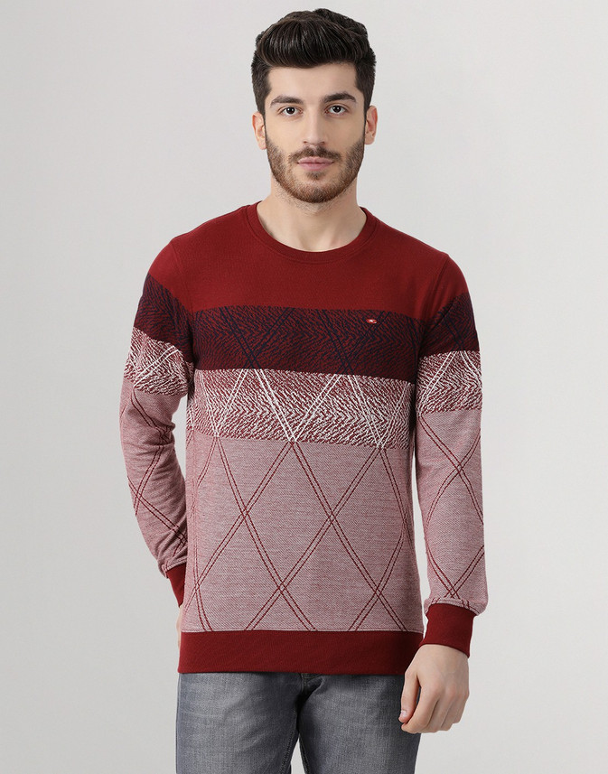 Full Sleeve Printed Men Sweatshirt 