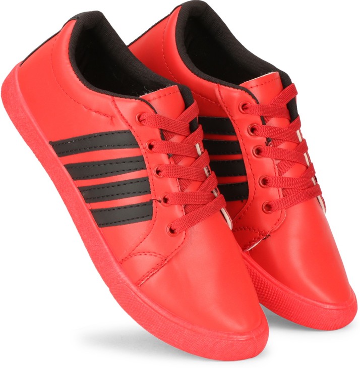 red and black shoes for men