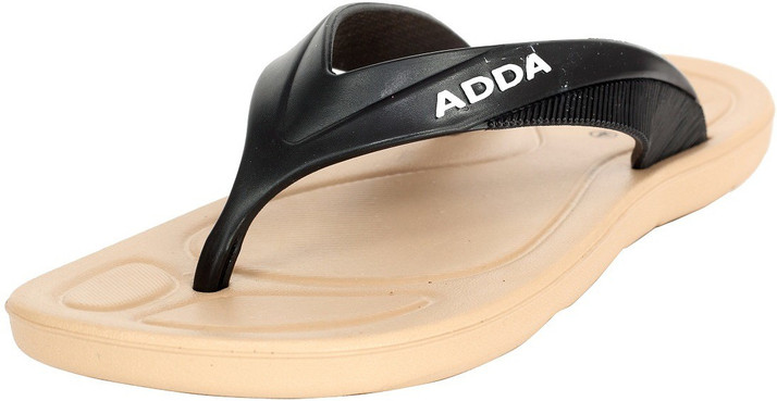 adda slippers black