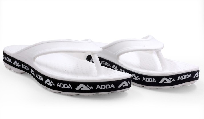 adda slippers white