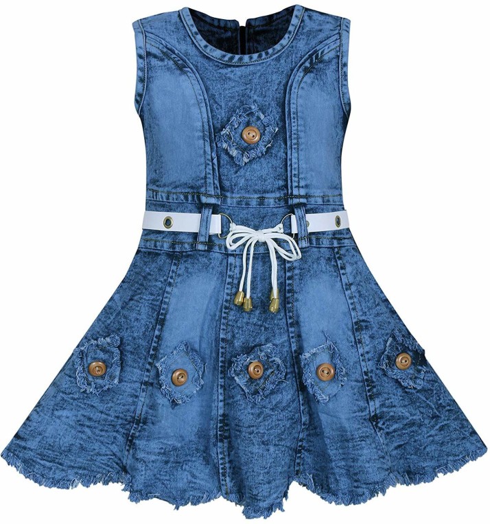 flipkart denim dress