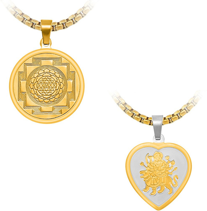 Mataji gold pendant Clearance