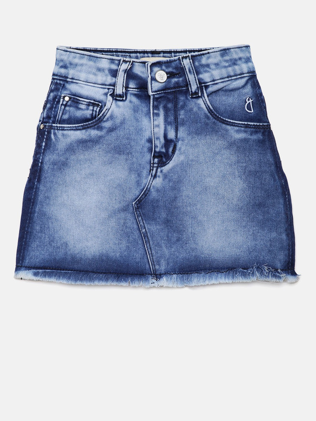 denim skirt flipkart