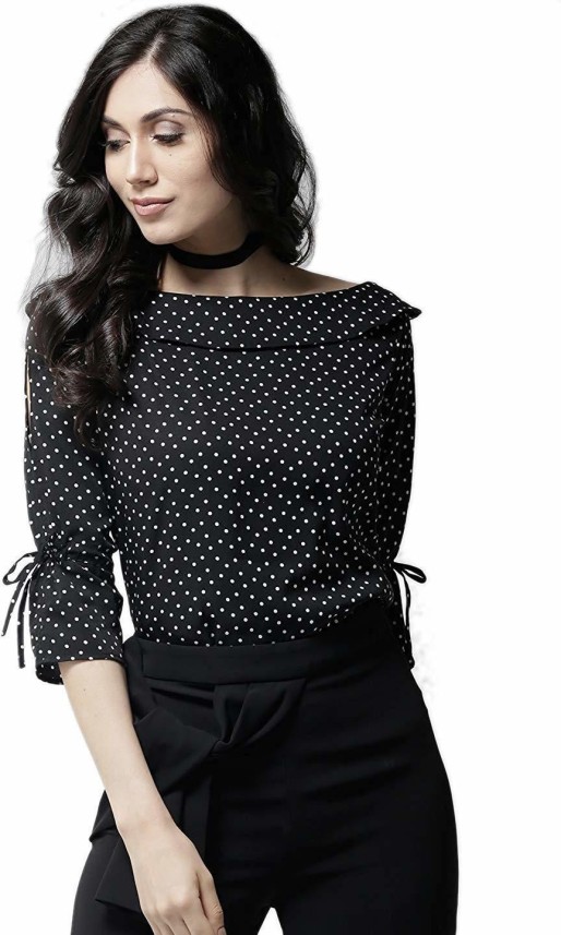 black formal top online