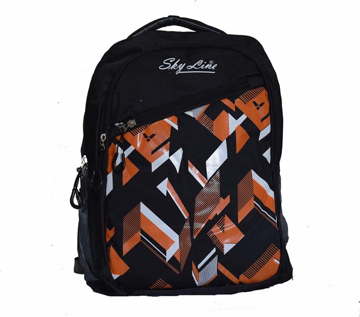 stylish black backpack