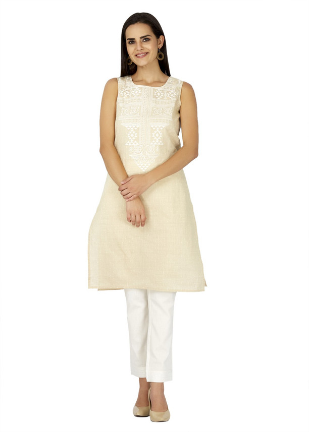 saffron threads kurtis