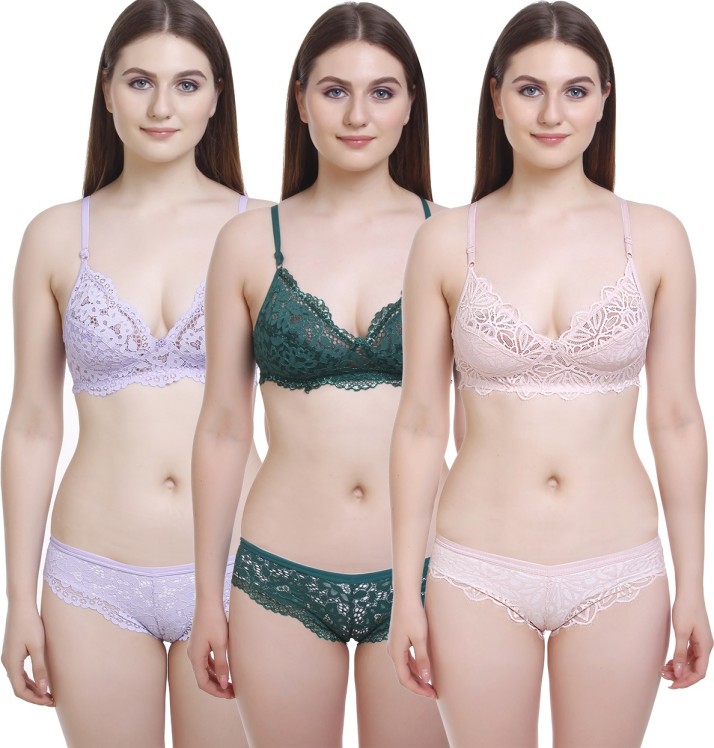 flipkart panty bra set