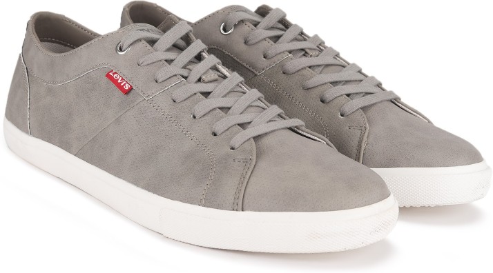 levis shoes grey