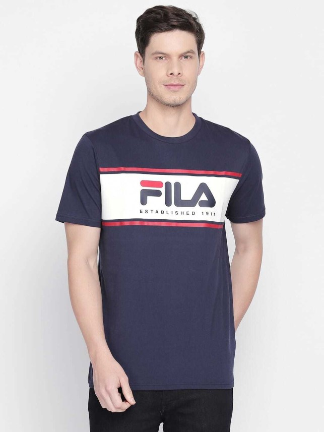 fila t shirt flipkart