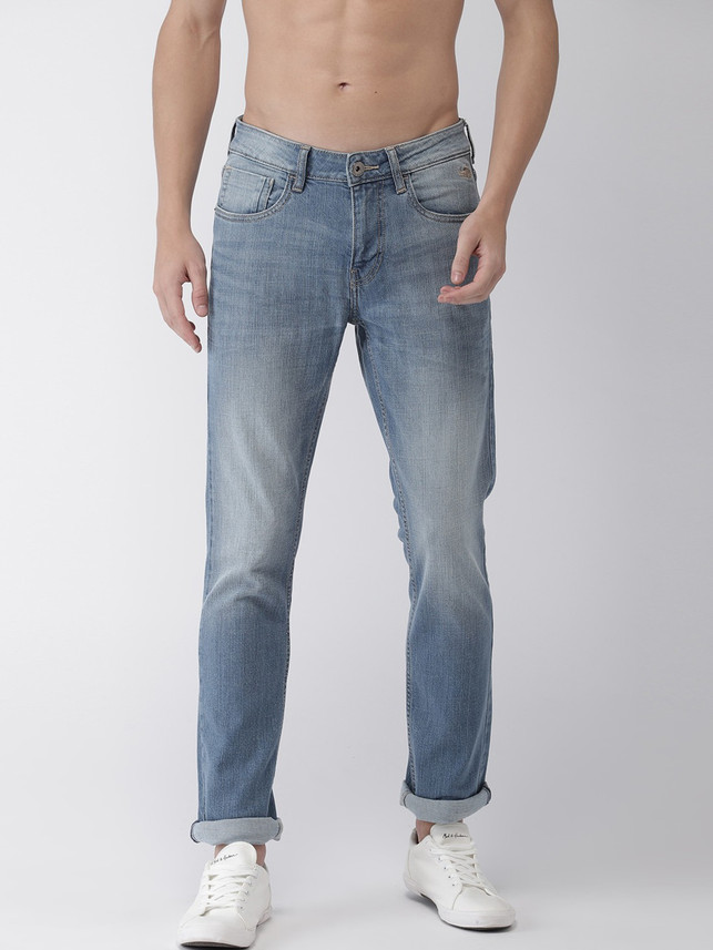 flying machine tapered fit men blue jeans