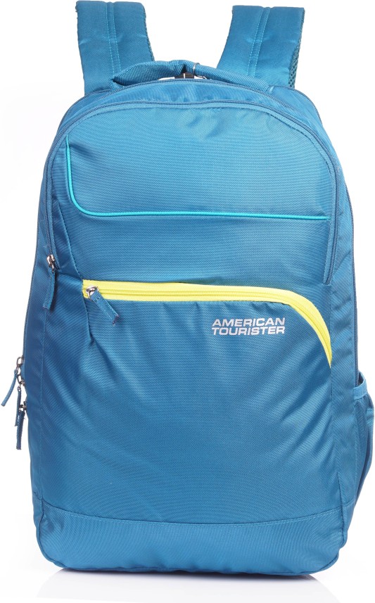 american tourister navy blue backpack