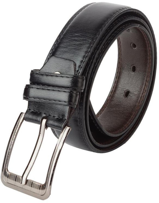 mens casual black belt