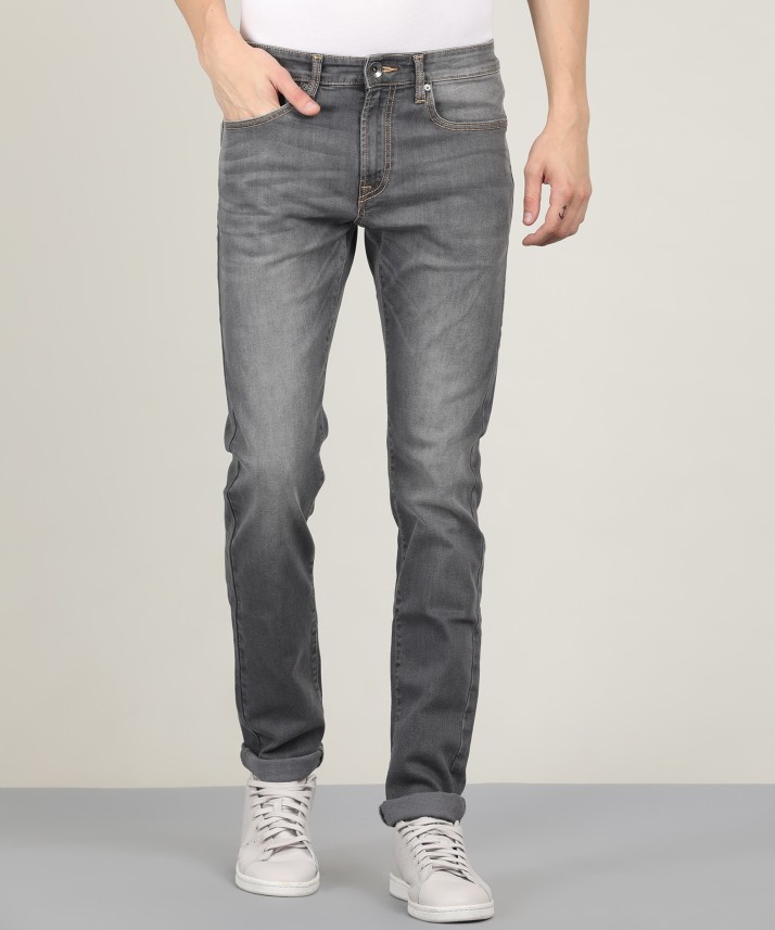 pepe jeans grey slim jeans