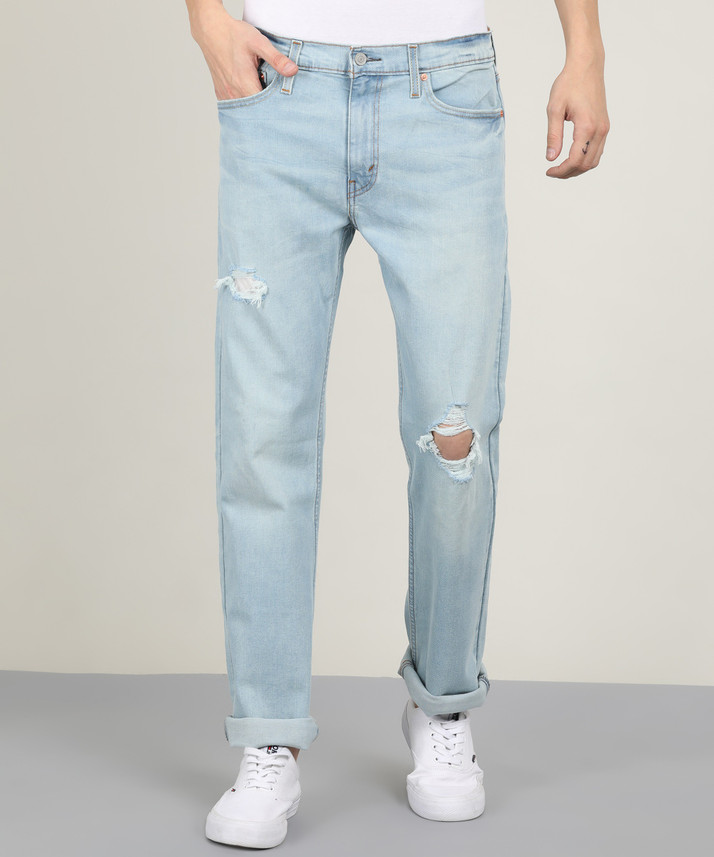 levi's slim men's blue jeans