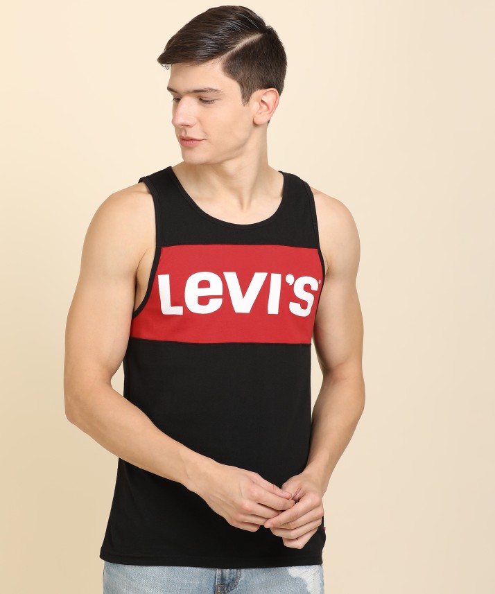 levi's sleeveless t shirt