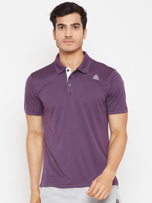 polo reebok enfant violet