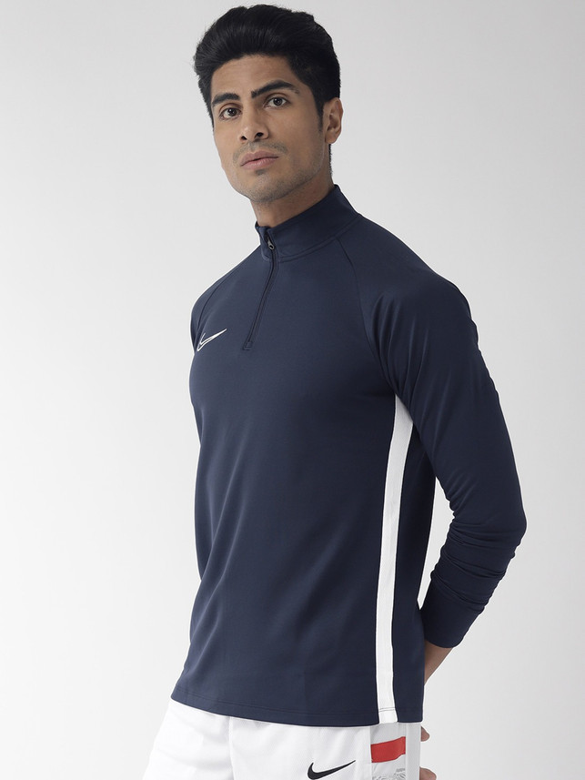 nike high neck t shirt