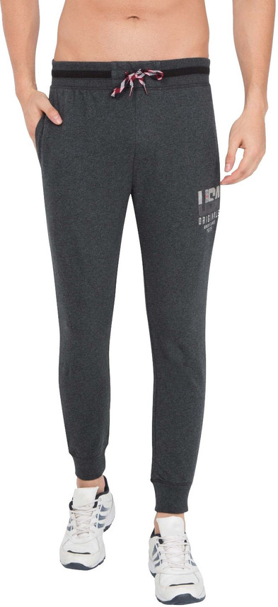 JOCKEY Solid Men Black Track Pants 