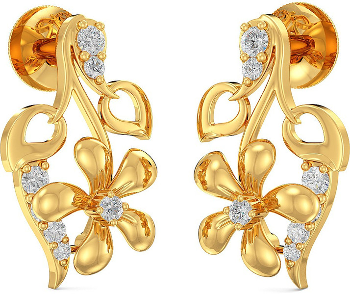 Joyalukkas Yellow Gold 22kt Stud 