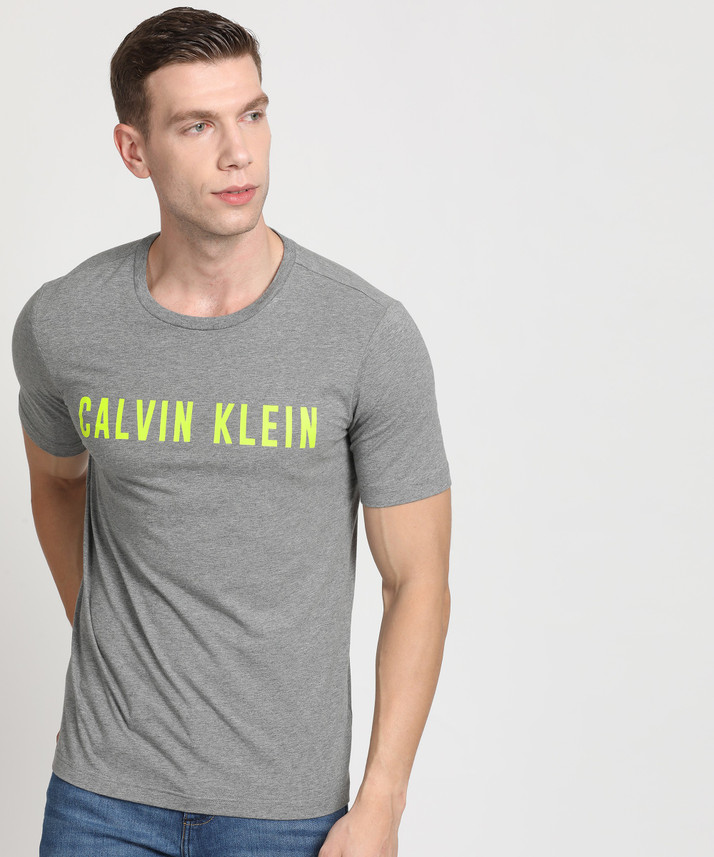 Calvin Klein Printed Men Round Neck 