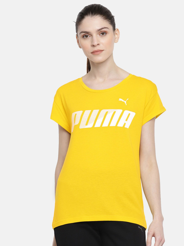 puma yellow top