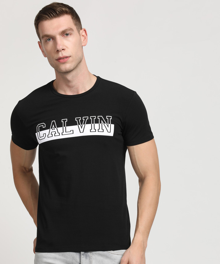 calvin klein jeans black t shirt