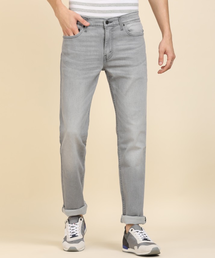 levi's grey jeans mens