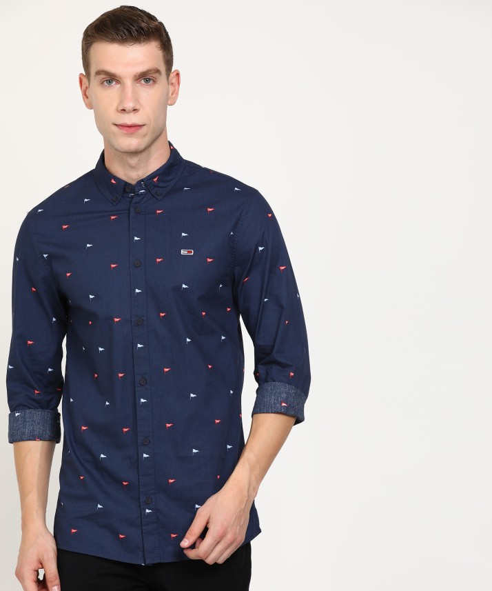 TOMMY HILFIGER Men Printed Casual 