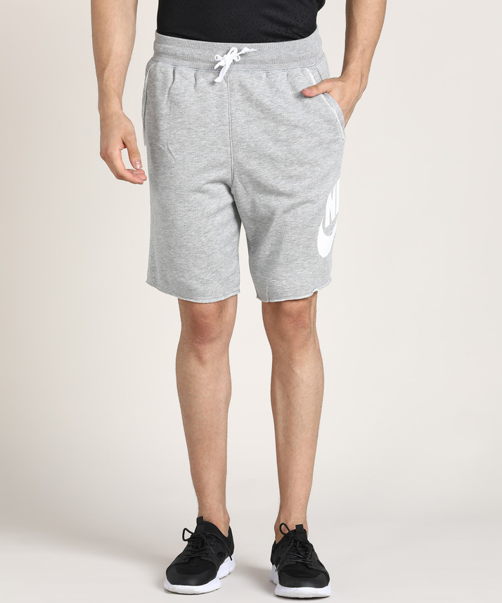NIKE Printed Men Grey Sports Shorts 