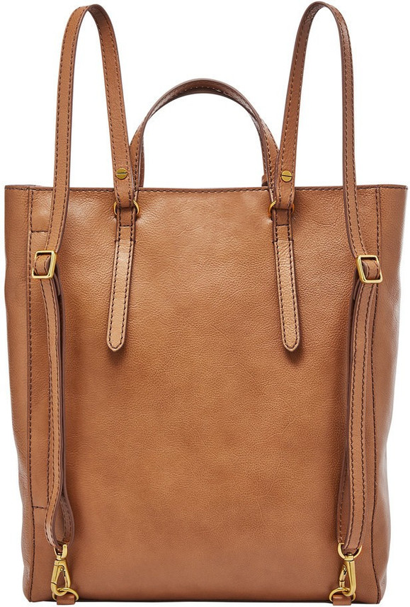fossil brown backpack