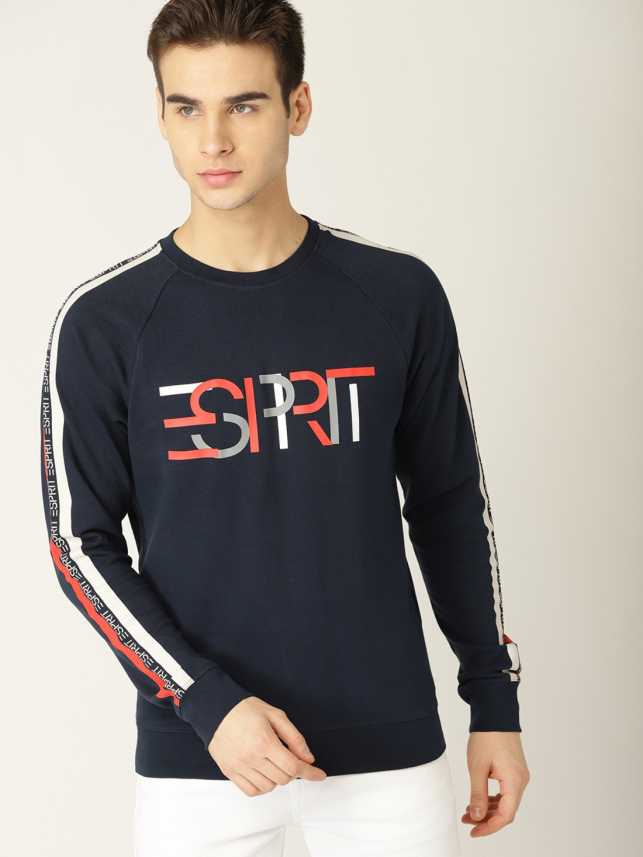 Full Sleeve Printed - Buy ESPRIT Full Sleeve Printed Men Sweatshirt Online Best Prices in India | Flipkart.com