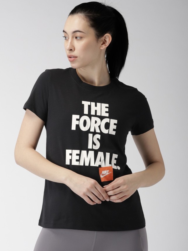 nike the force is female t shirt