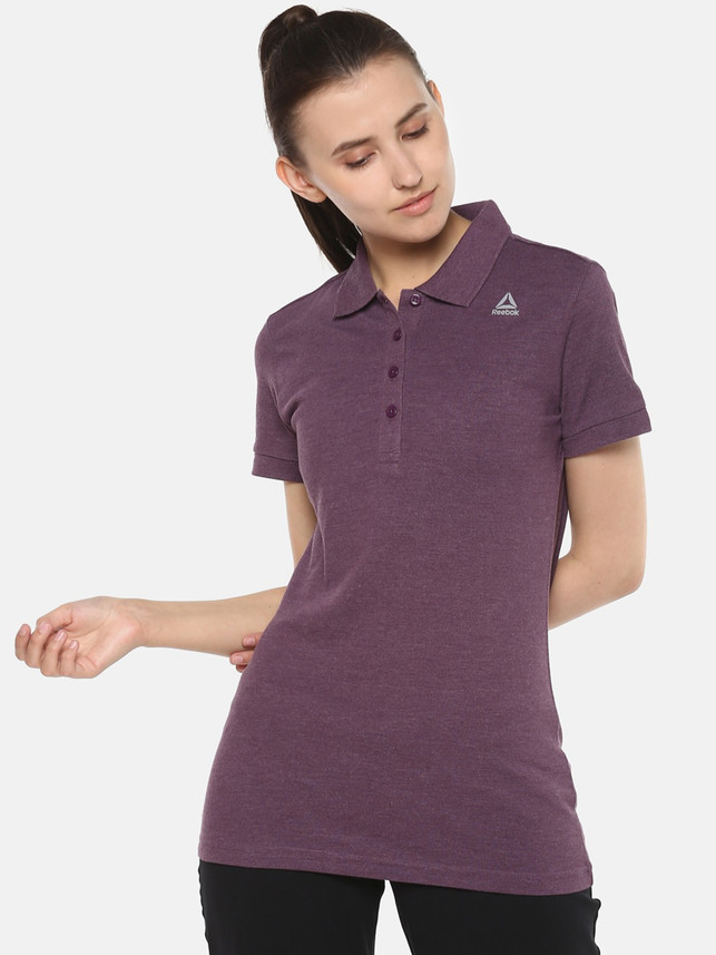 reebok women's polo shirts