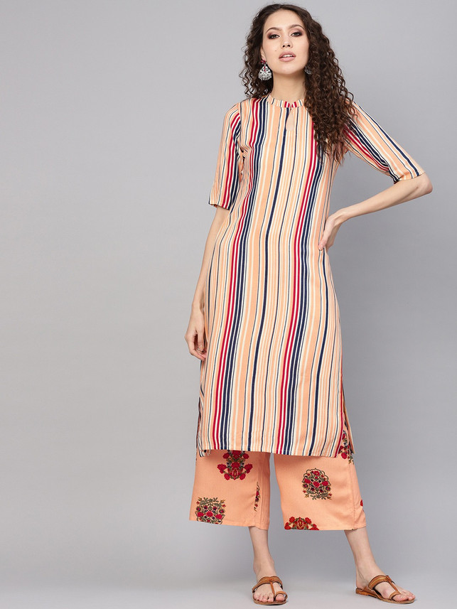 GERUA Women Kurta and Palazzo Set - Buy