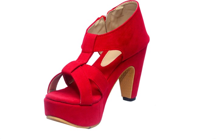 flipkart footwear heels
